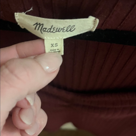 Madewell long sleeve ribbed shirt - Picture 2 of 2